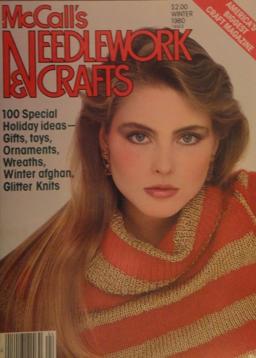 Kim Alexis Winter 1980 McCalls Needlework Crafts