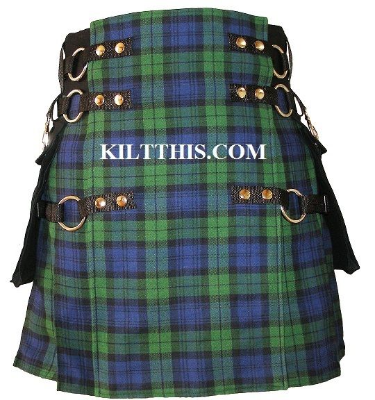  Tartan Utility Kilts with Cargo Pockets Modern Contemporary Kilts