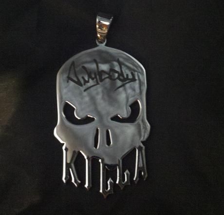 Large abk Charm Anybody Killa Pendant ICP Hatchetman Hatchet Man