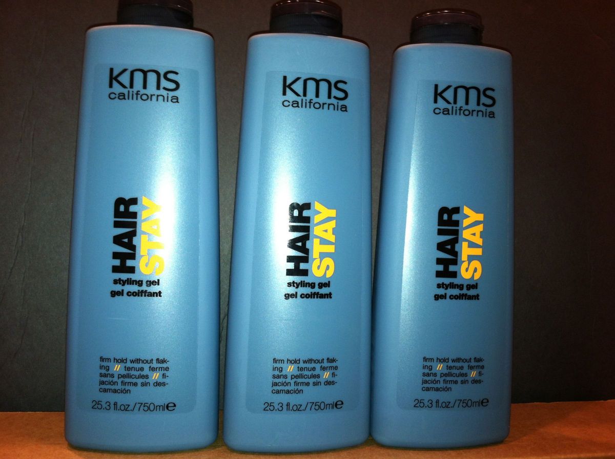 Kms California Hair Stay Styling Gel 25 3 Oz Ea 3 Pack Fast Free Ship On Popscreen