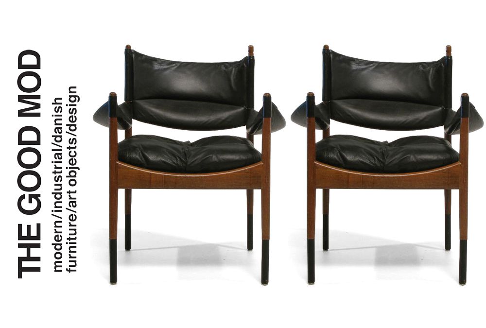 Kristian Vedel for Søren Willadsen Rosewood Modus Chair Pair