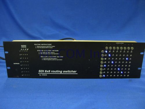 Knox Video Technologies SDI 8x8 SDI Routing Switcher Router