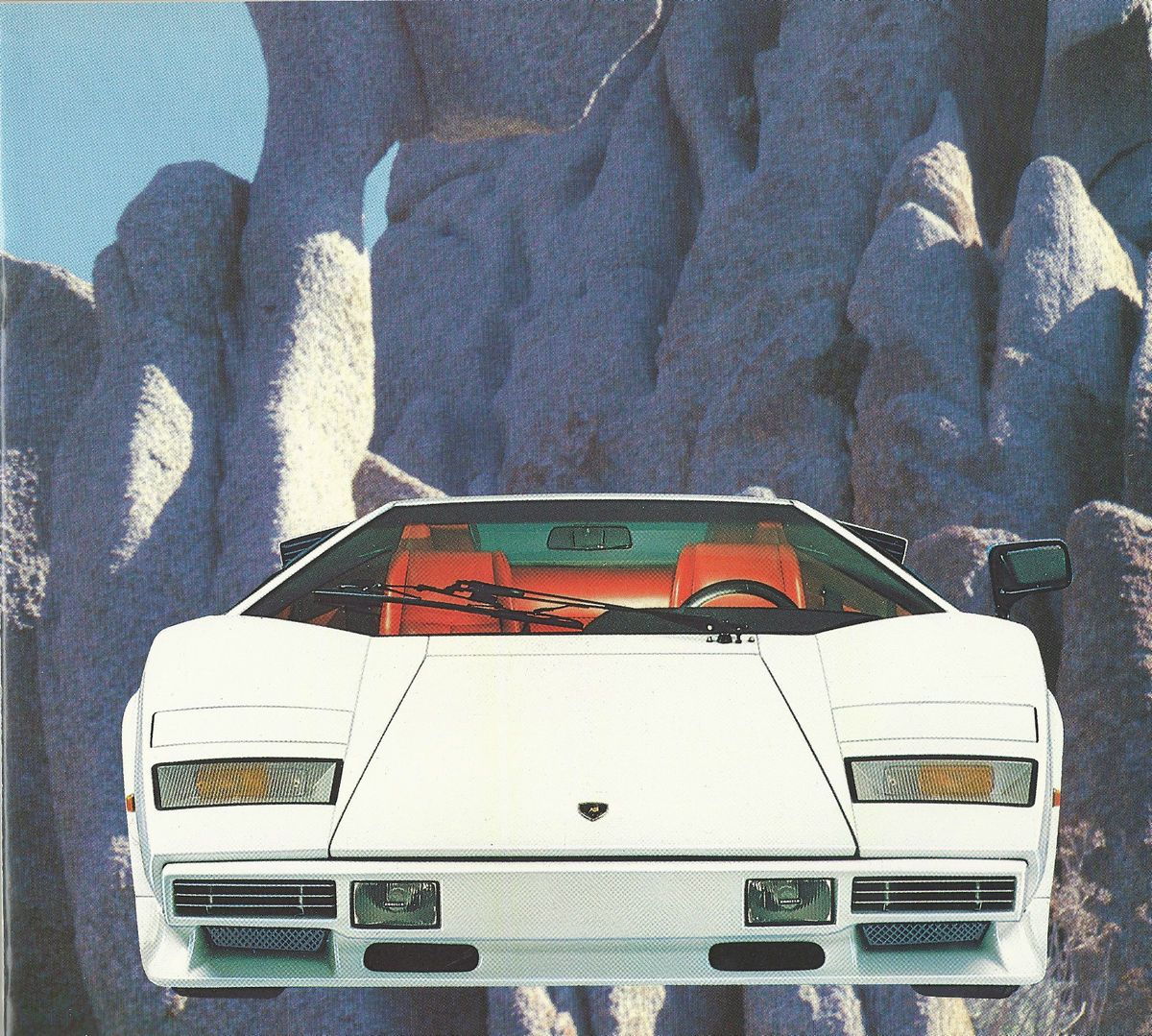 Lamborghini Countach Quattrovalvole Brochure