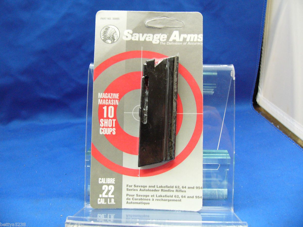 Savage Lakefield Magazine Mag 22 LR 60 Series 10 Round 62 64 and 954