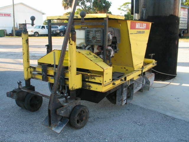 Curb Machine Miller Curbilder 13 HP