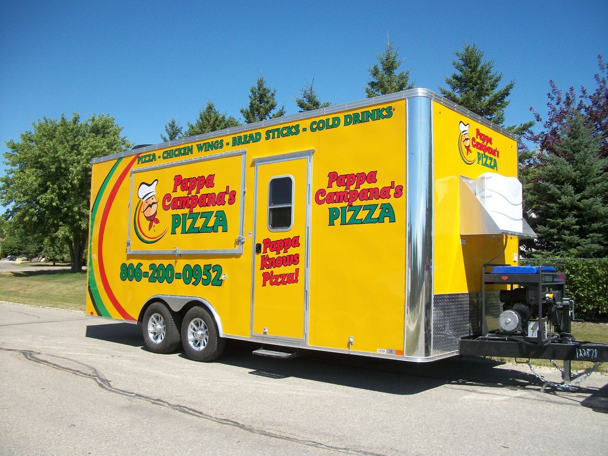 Pizza Concession Trailer