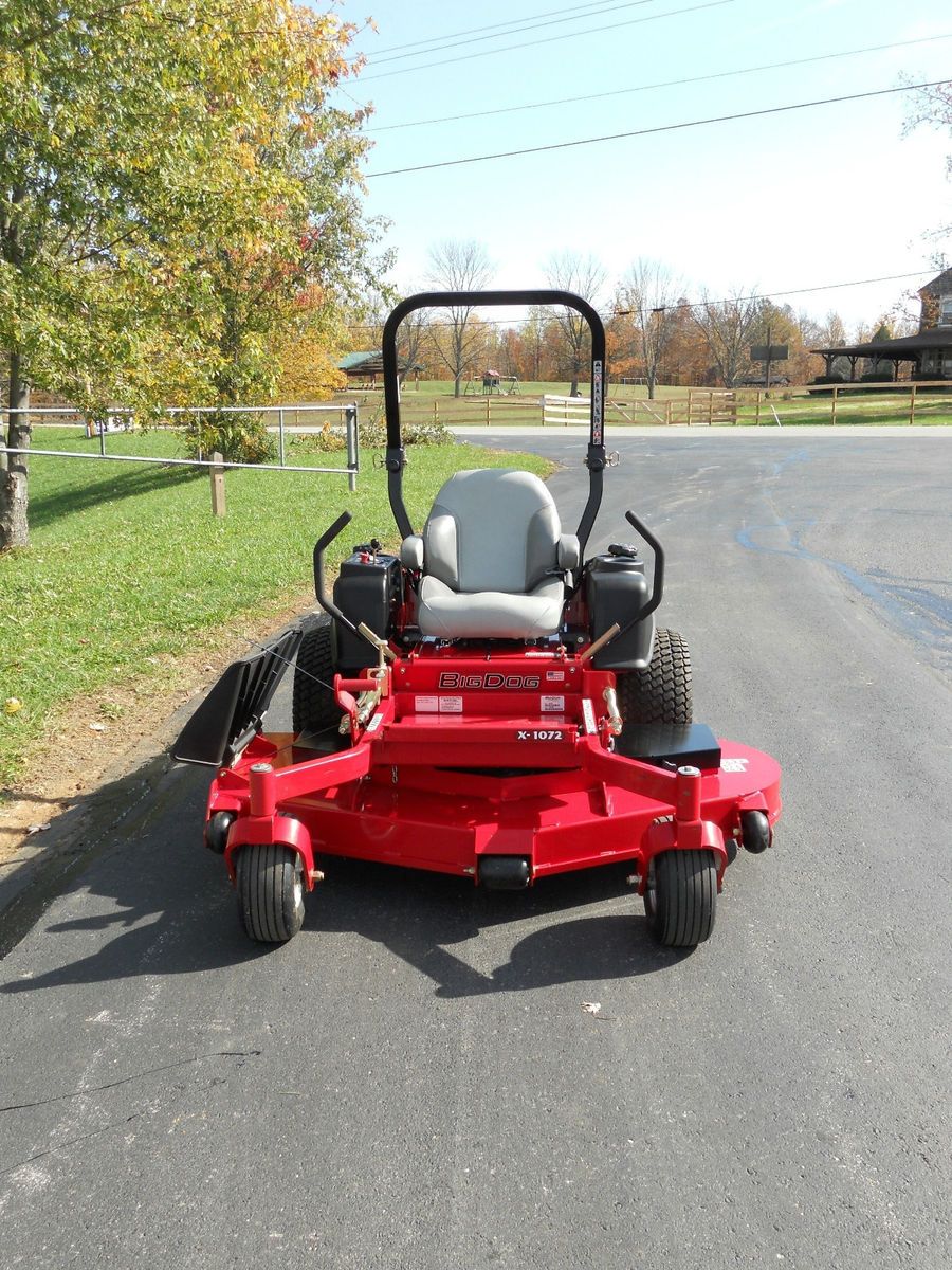 Big Dog X1072 Zero Turn Commercial Mower