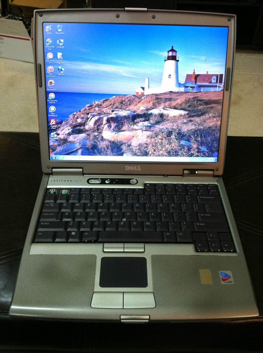  Latitude D610 14 1 LCD Laptop Win 7 Home 60gig HD 2gig RAM MS Office