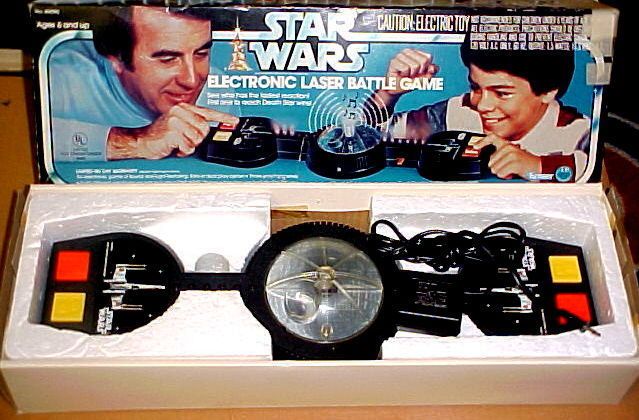 It Works C 1977 Vintage Star Wars Electronic Laser Game w Box