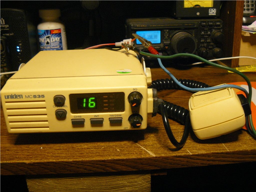 Uniden MC 535 VHF Marine SHIP to Shore Radio L K