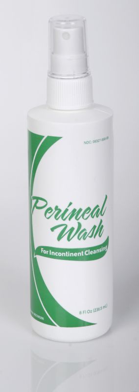 Medline Perineal Wash with Aloe No Rinse 8oz Case 36