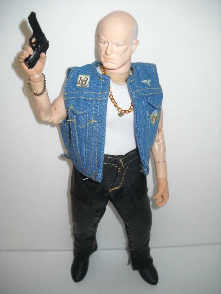 custom kitbash tuff biker figure its joe from reservoir dogs cool