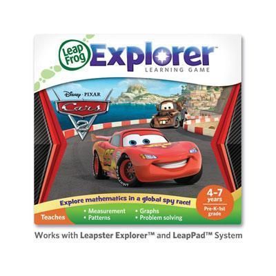 LeapFrog Explorer Learning Game Disney Pixar Cars 2 LeapPad 2010