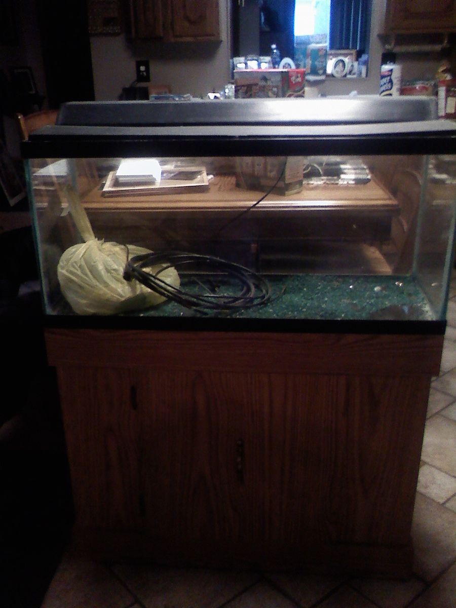 30 Gallon Aquarium with 3 ft Base