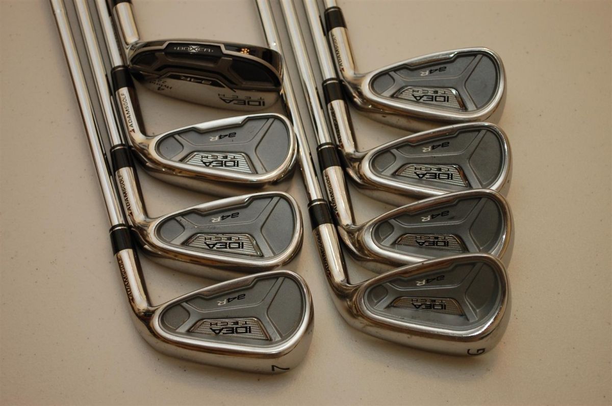 Adams Idea Tech A4R Hybrid Iron Set 4H 5 GW Stiff Flex Steel Graph