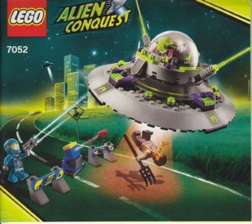 Lego Alien Conquest UFO Abduction SET 7052 BRAND NEW MSIB NIB RETIRED