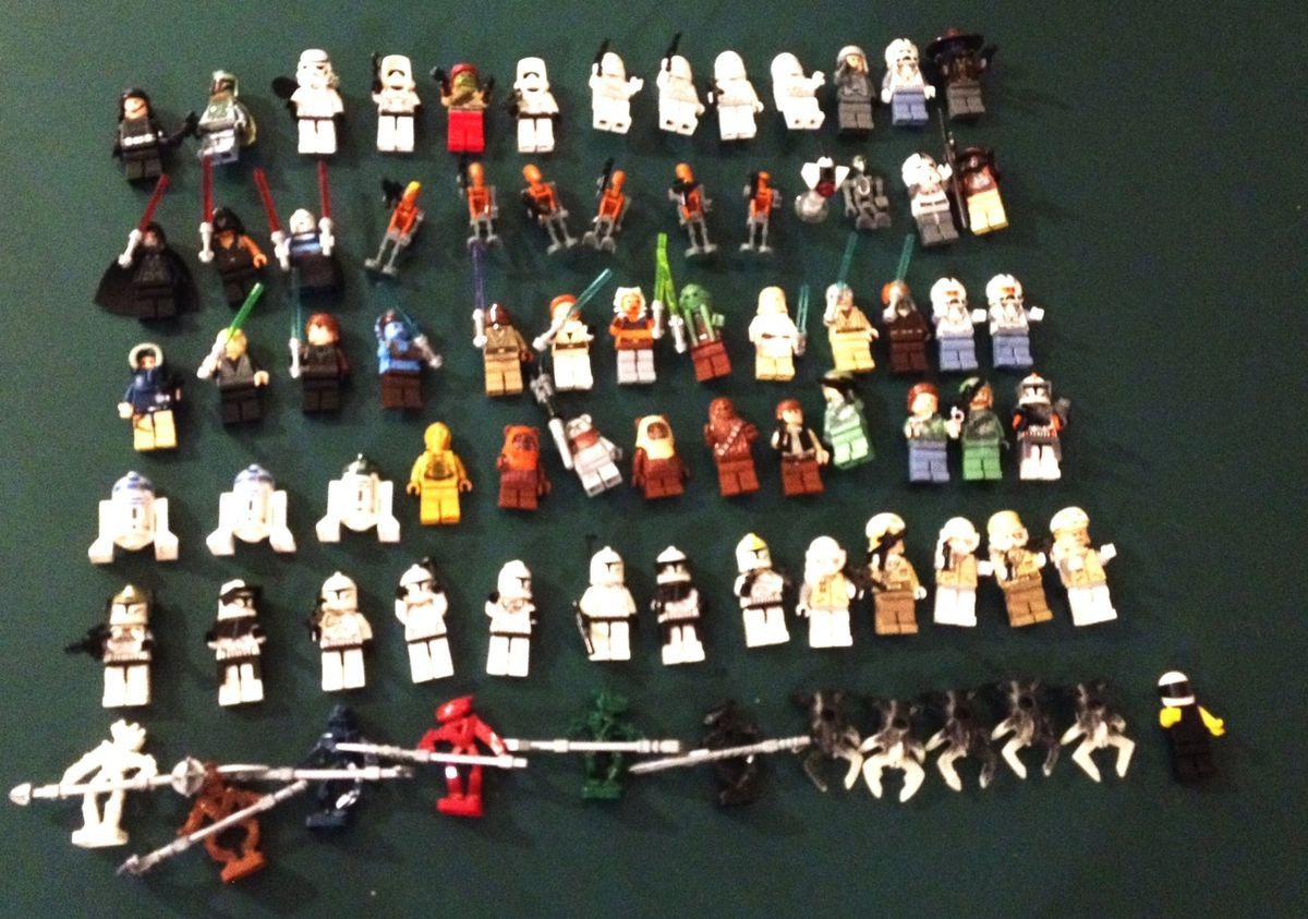 Huge Lego Star Wars Lego Bionicle and Lego City Collection