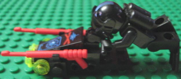 Lego Diver Mini Figure w Underwater Propulsion Vehicle