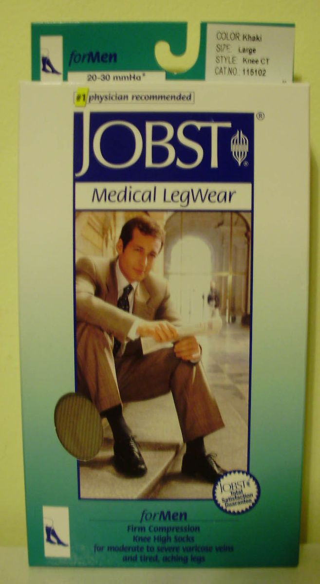 Jobst Medical Legwear for Men Knee High Socks