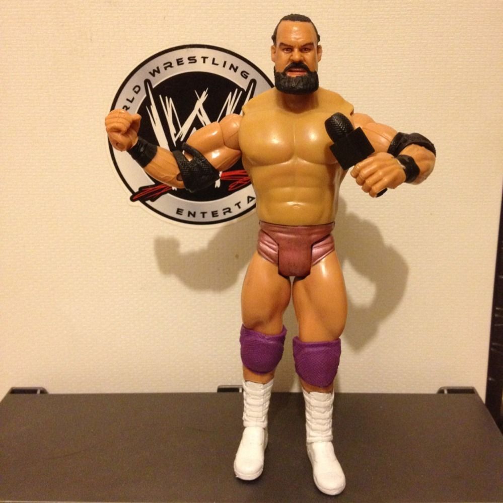 Wwe Damien Sandow Action Figure Custom Mic Mattel Jakks Wwf Rare Vhtf