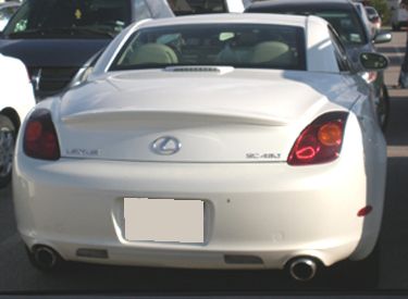 02 08 2002 2008 Lexus SC430 Spoiler Lexus SC 430 Wing