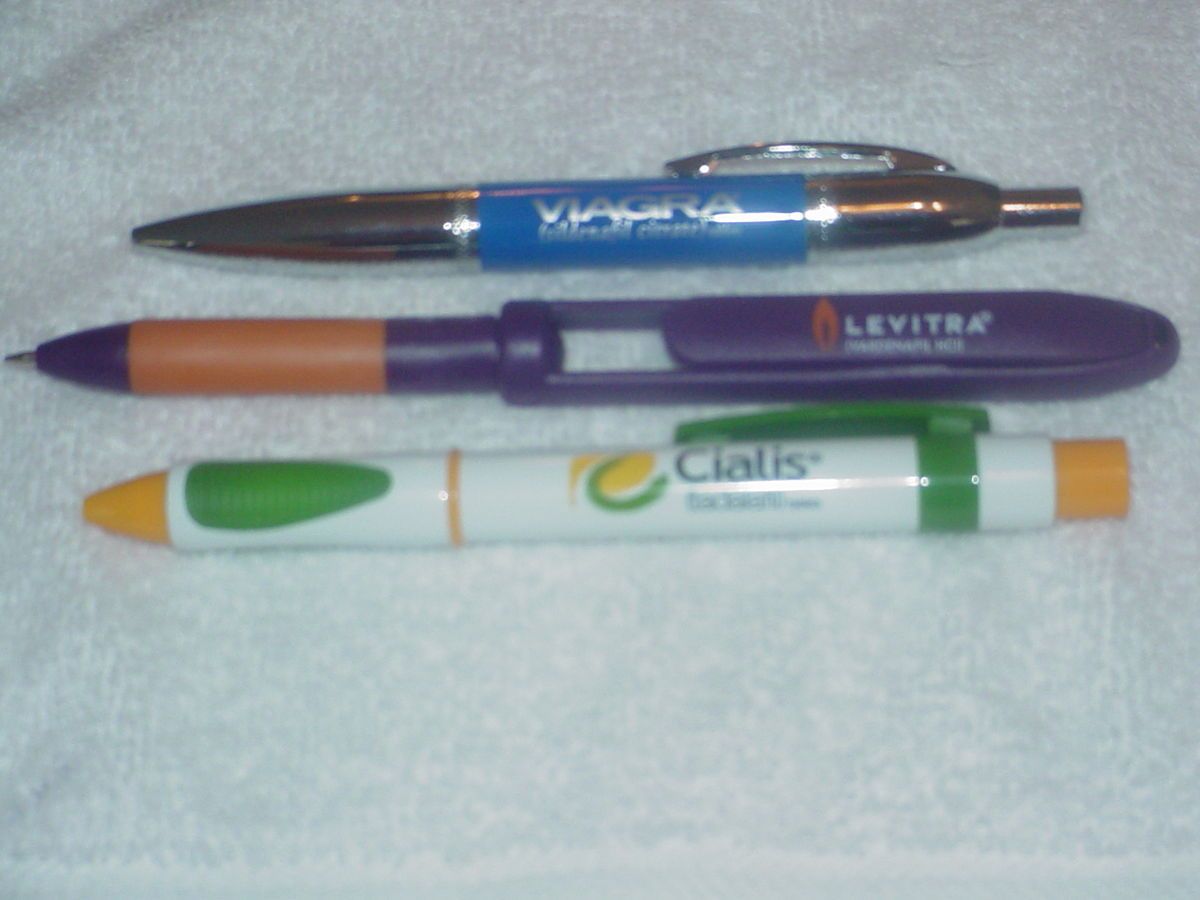 Drug Rep Pens Viagra Levitra Cialis Pens