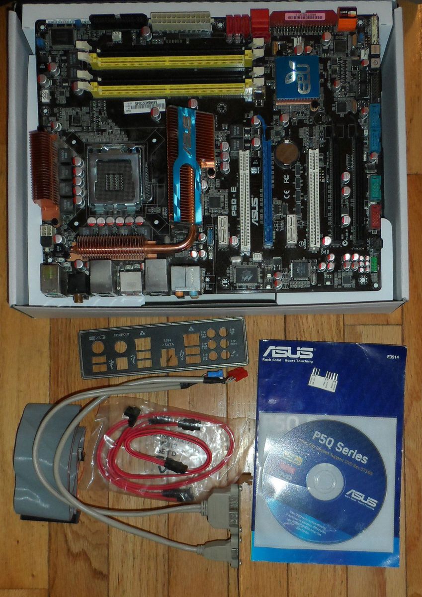 Asus P5Q E Intel LGA 775 ATX Motherboard