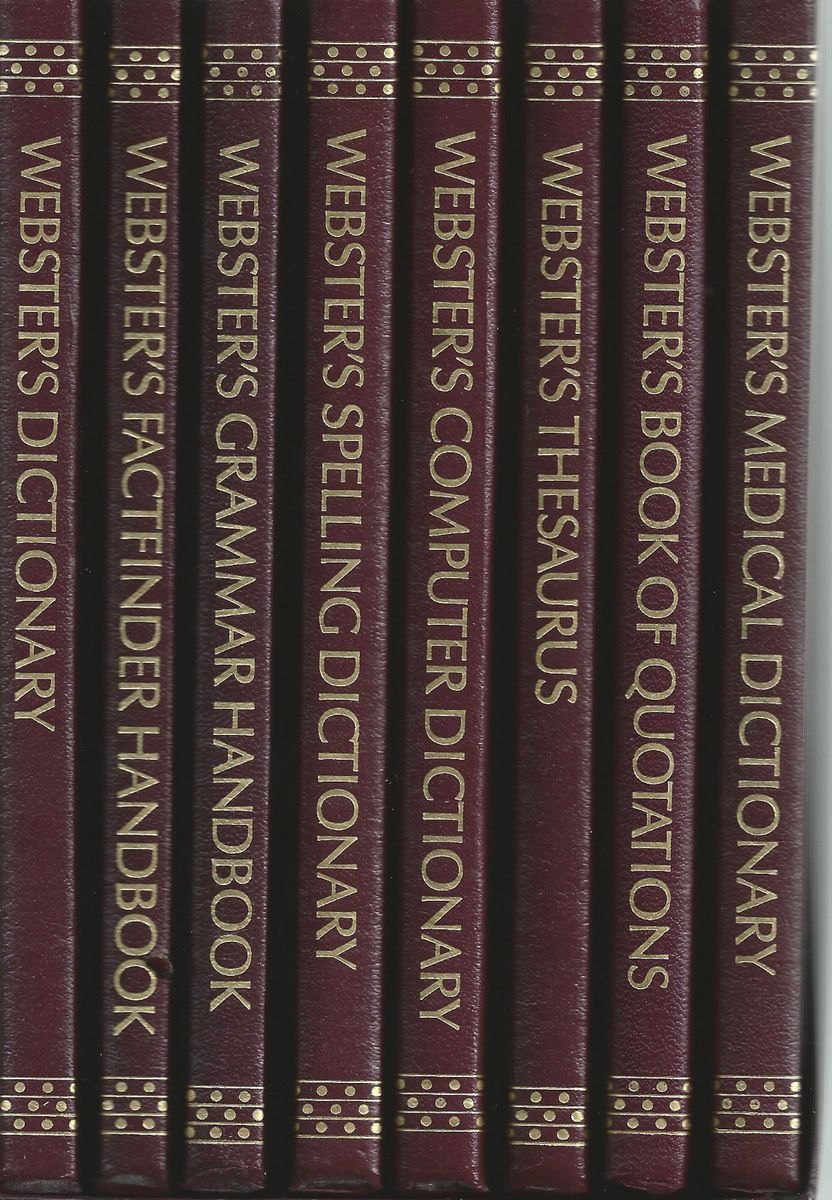 Desk Reference Library HC w Slipcase 8 Volumes 1992