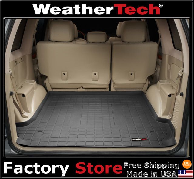 Weathertech® Cargo Liner 2003 2009 Lexus GX Black