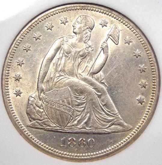 Seated Liberty Dollar Choice Uncirculated RARE MS BU Coin