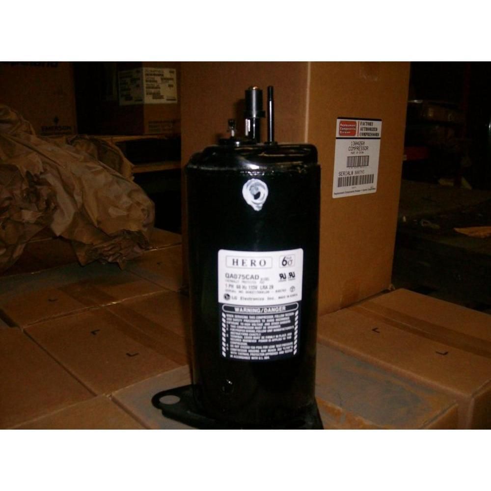 LG Electronics QA075CAD 1304260 1 2 Ton AC HP Rotary Compressor R 22