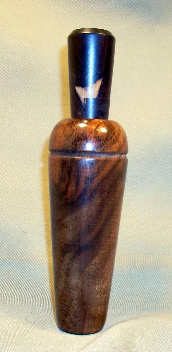 Walnut Blackwood Reelfoot Style Duck Call by John Lipscomb