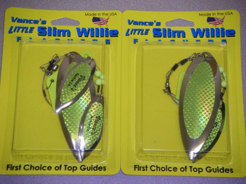 Vances Tackle Little Slim Willie Troll Flasher Trout CH