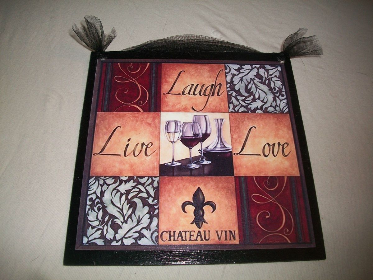 Live Laugh Love~Wall Sign