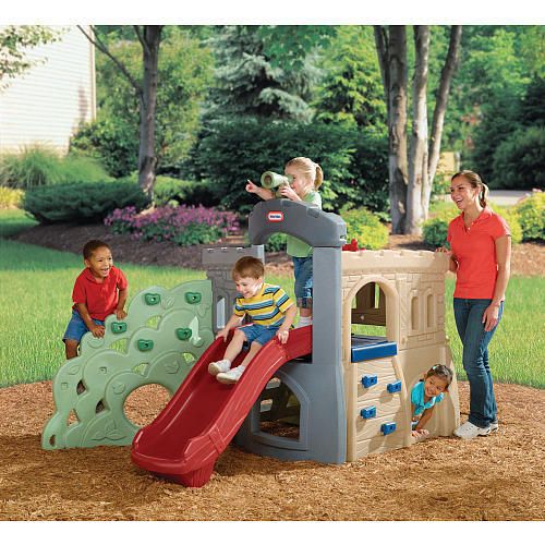 Little Tikes Endless Adventures Rock Climber and Slide zTS