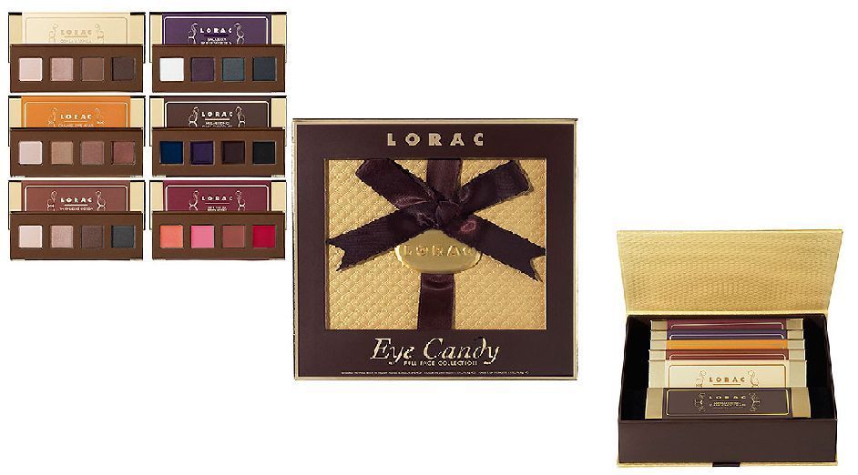 Lorac Eye Candy Full Face LE Collection 4 Eyeshadow Palettes Eyeliner