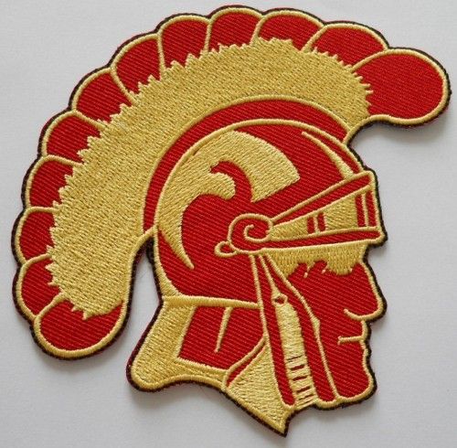 USC Trojans University NCAA College Mascot Logo Patch on PopScreen