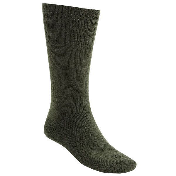 Pair Lorpen 40% Italian Merino Wool Hunting Socks Large Green 2nds