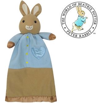 Potter’s Peter Rabbit Original Security Lovie Blanket 24 x 14 NEW