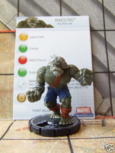 Heroclix Marvel M M 060 Maestro Super RARE