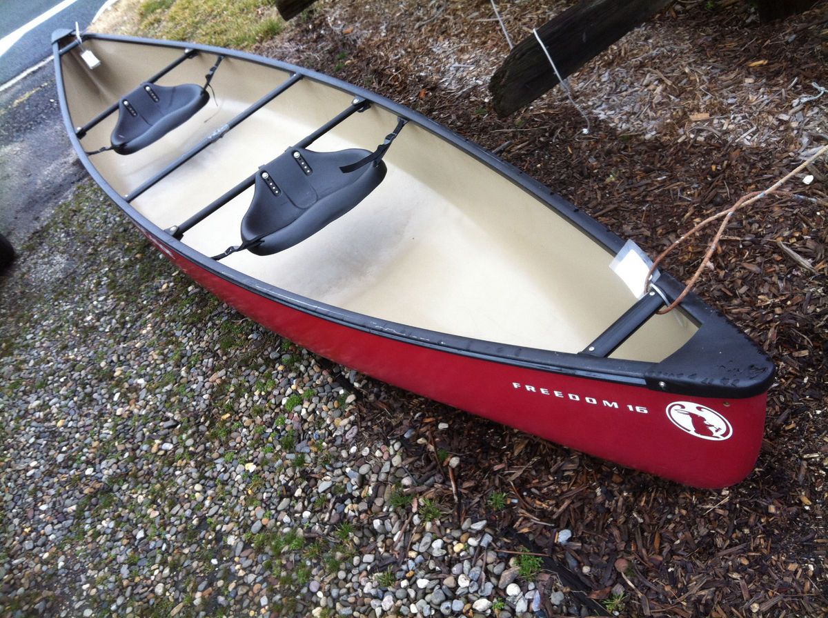 Freedom 16 Canoe Mad River Canoe Tandom Kayak Fishing on PopScreen