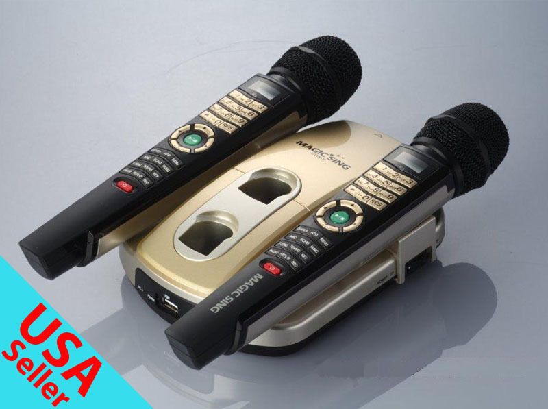 2013 Entertech Magic Sing ET23KH Wireless Mic Karaoke Tagalog Version