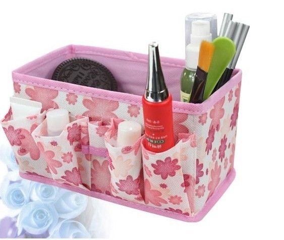 Cosmetic Storage Bag Box Case Pen Stationery Desk Organizer