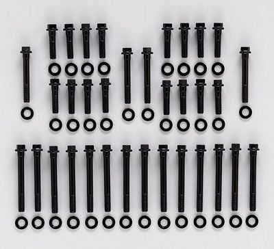 Manley Cylinder Head Bolts Steel Hex Head SBC W/ Brodix Aluminum