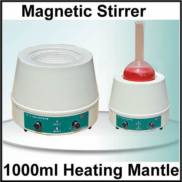 Magnetic Stirrer Heating Mantle Heated Sleeves 1000ml Electro