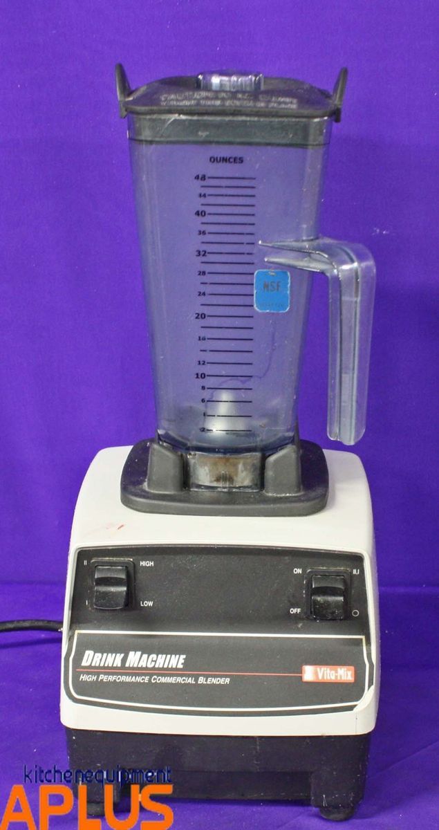 Vita Mix Blender Drink Machine Commercial 2 Speed 48 oz Model VM0100