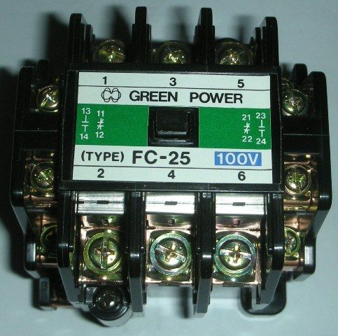 Matsushita FC 25 BMF6251 100VAC Magnetic Contactor New