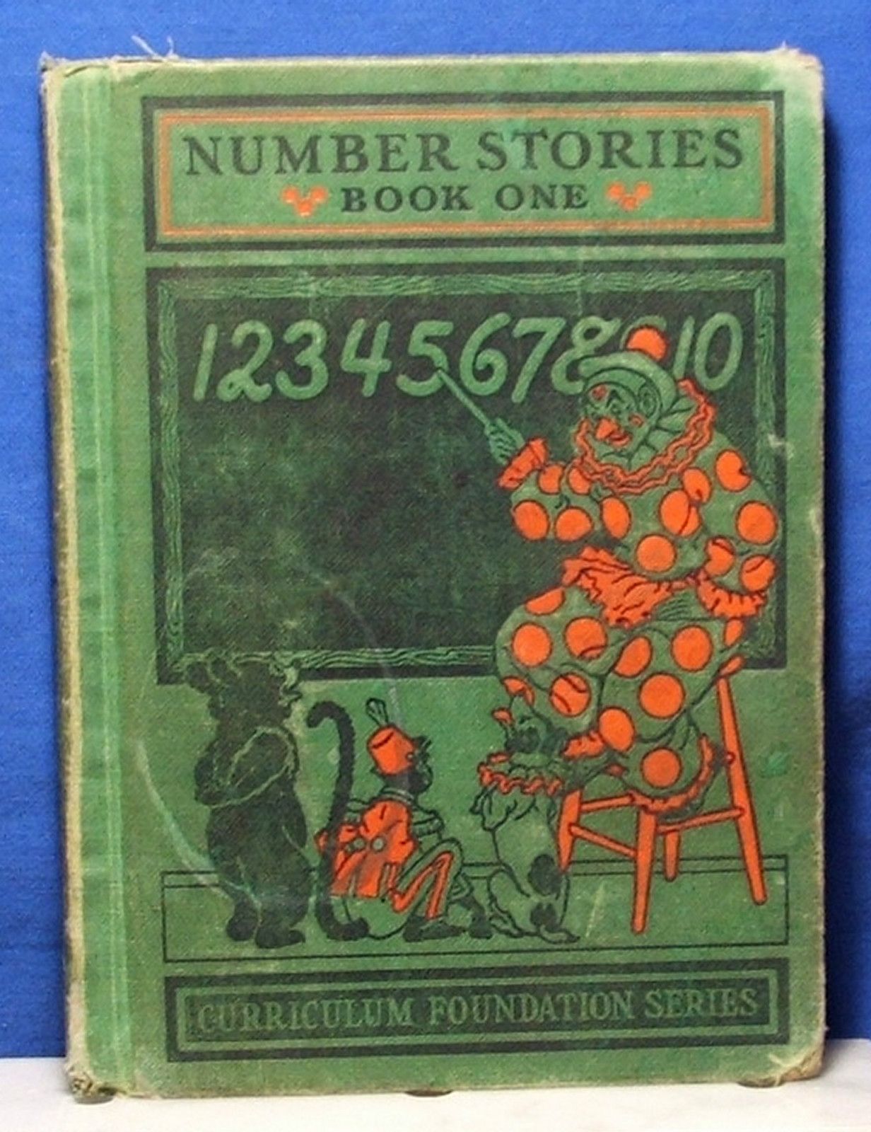 Vintage Childrens Math Book Number Stories Book One 1934