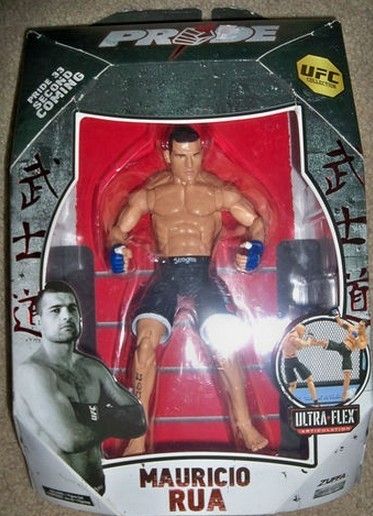 MAURICIO RUA UFC PRIDE SERIES 3 SHOGUN FIGURE NEW .99c AUCTION+NO