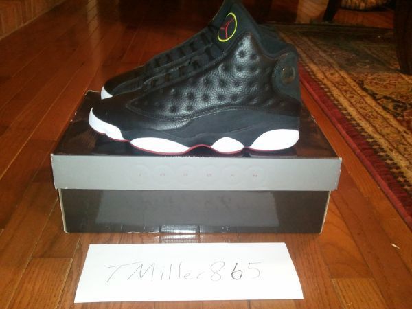 Air Jordan Retro 13 XIII Playoffs Size 10 Lebron Bred Kobe Galaxy